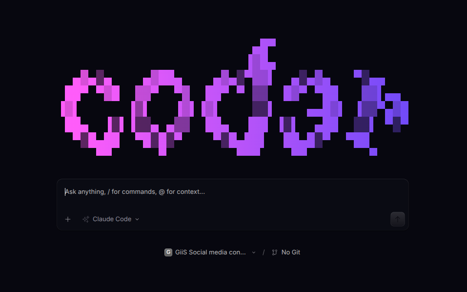 c0d3r desktop app with session history and the diff viewer